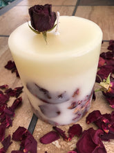 Load image into Gallery viewer, WRAPPED UP IN ROSES Rose Candle